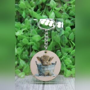 Adorable Animal Print Key Holder
